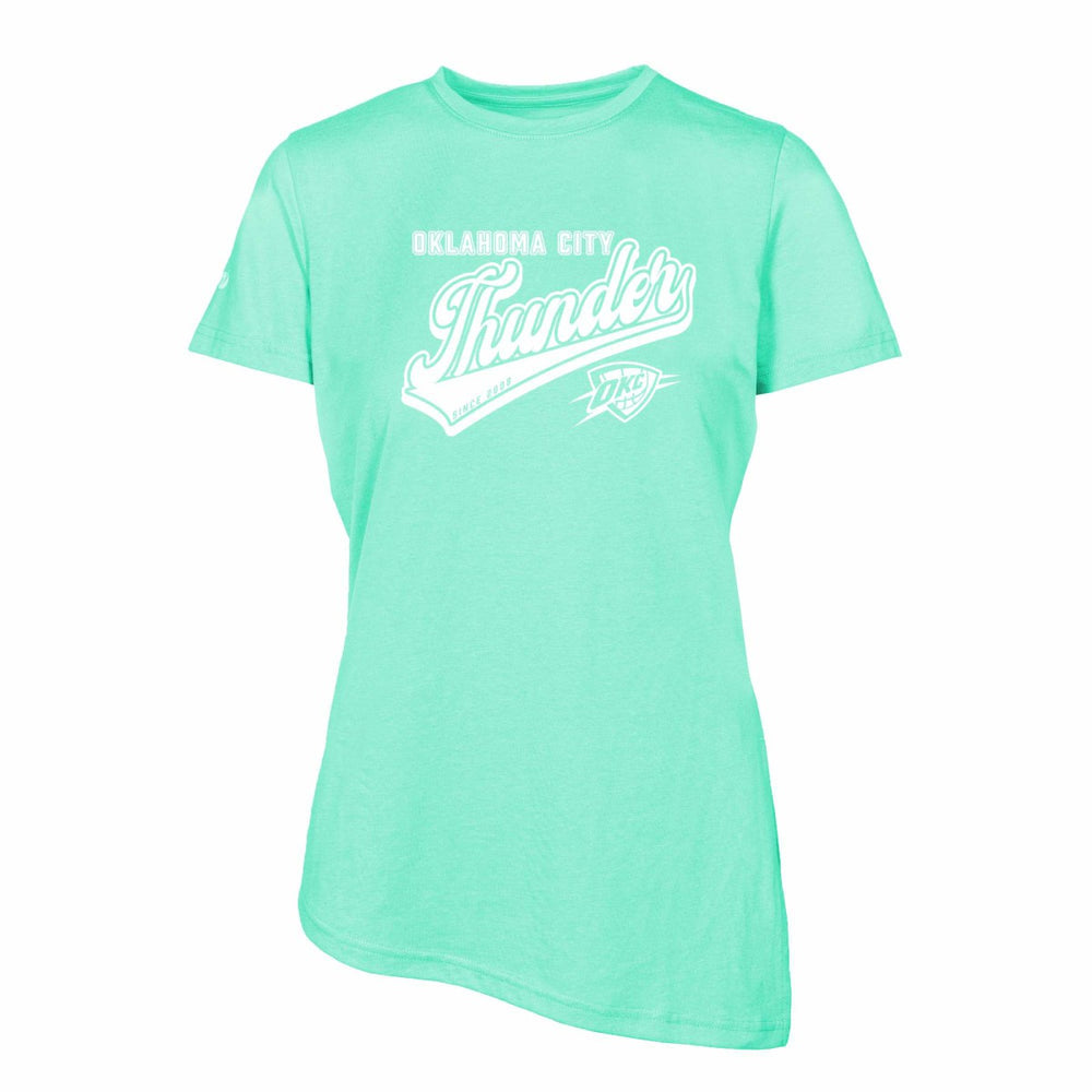 NBA - Oklahoma City Thunder Levelwear Women's Birch Sweep T-Shirt - Mint