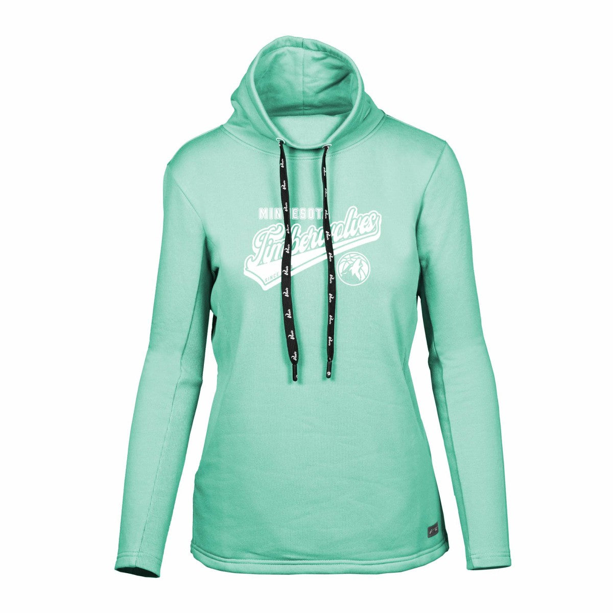 NBA - Minnesota Timberwolves Levelwear Women's Loop Sweep Pullover Sweatshirt - Mint
