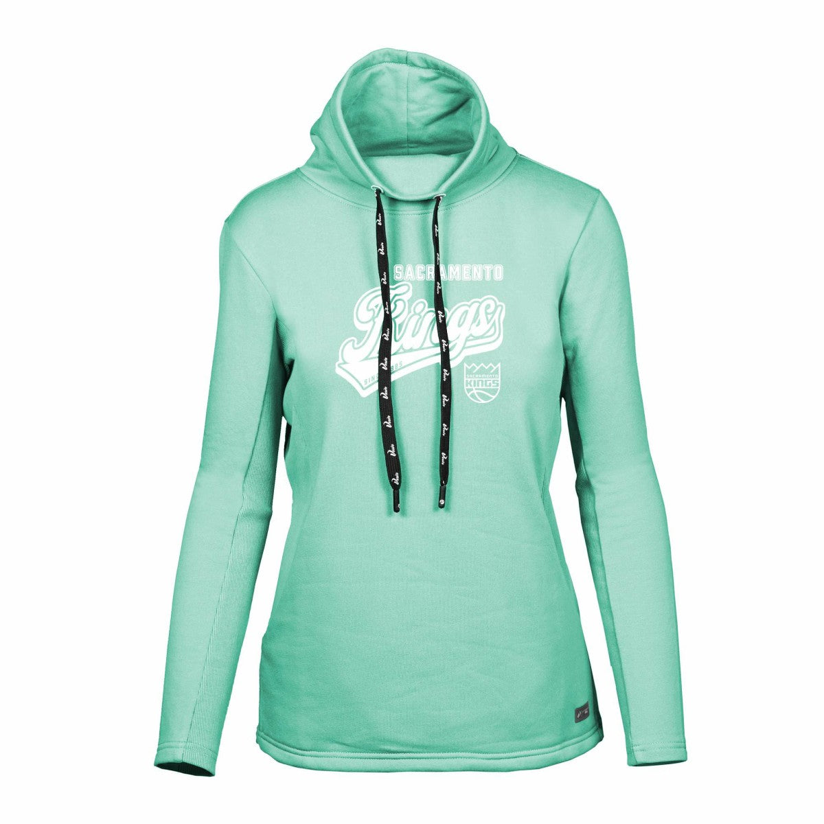 NBA - Sacramento Kings Levelwear Women's Loop Sweep Pullover Sweatshirt - Mint