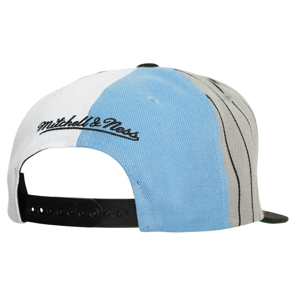 Mitchell & Ness - Brooklyn Nets What The Pinstripe Snapback Hat - Black