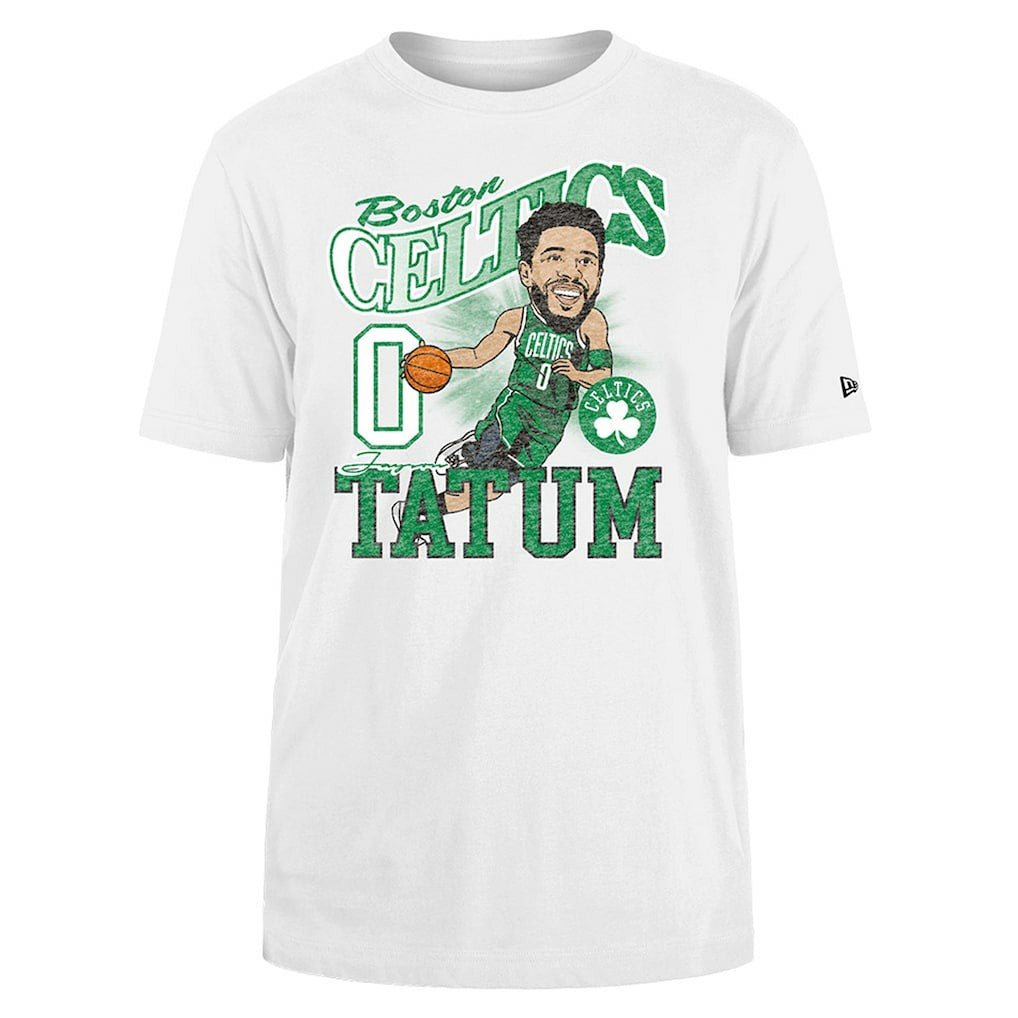 New Era - Jayson Tatum Boston Celtics Caricature Player T-Shirt - White