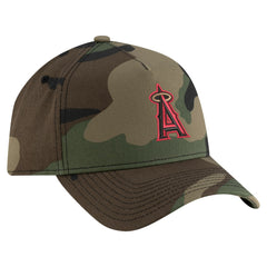 Los Angeles Angels New Era Woodland Team Pop 9FORTY A-Frame Adjustable Hat On Sale