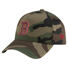 Boston Red Sox New Era Woodland Team Pop 9FORTY A-Frame Adjustable Hat Near Me