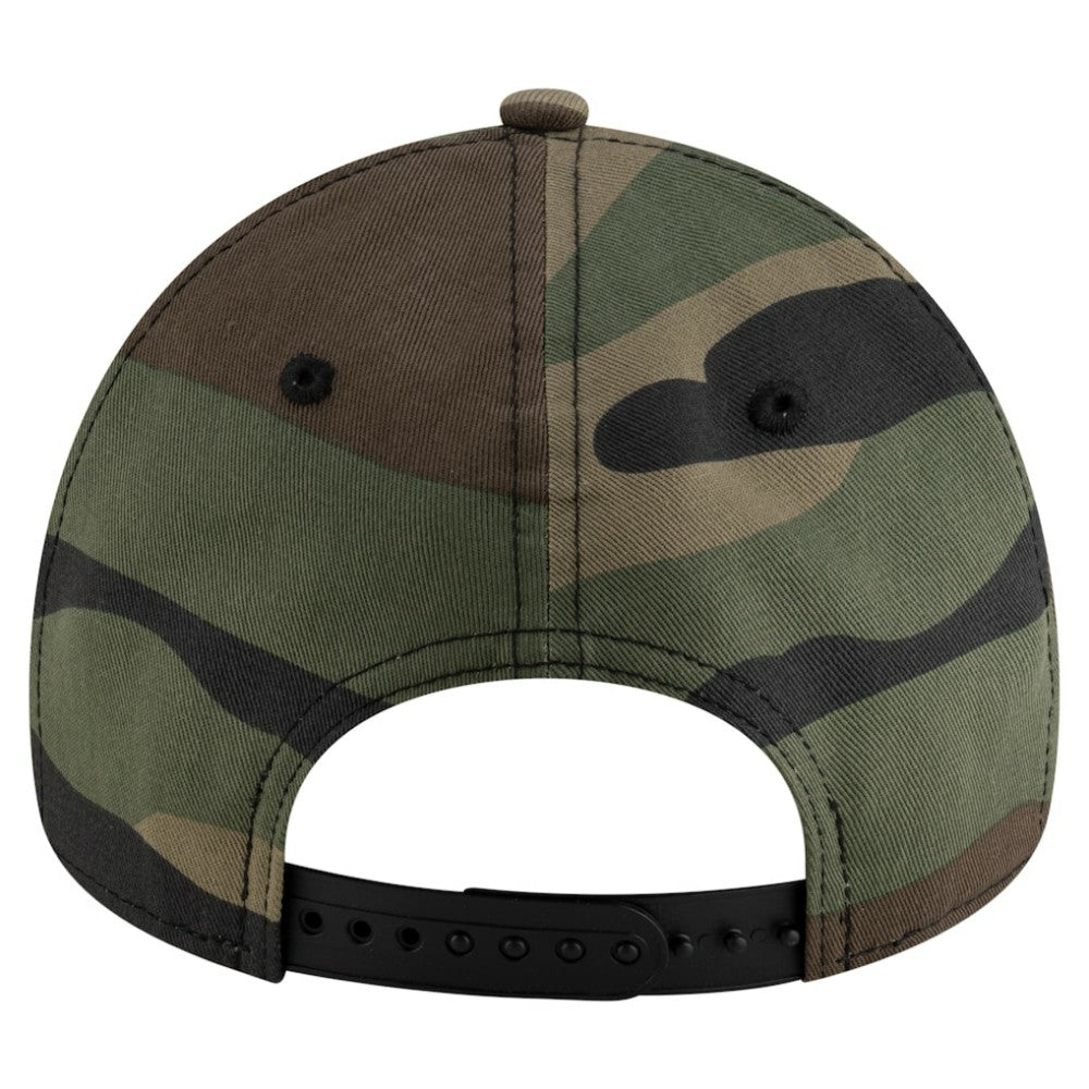 Chicago Cubs New Era Woodland Team Pop 9FORTY A-Frame Adjustable Hat discount