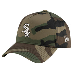 Chicago White Sox New Era Woodland Team Pop 9FORTY A-Frame Adjustable Hat discount