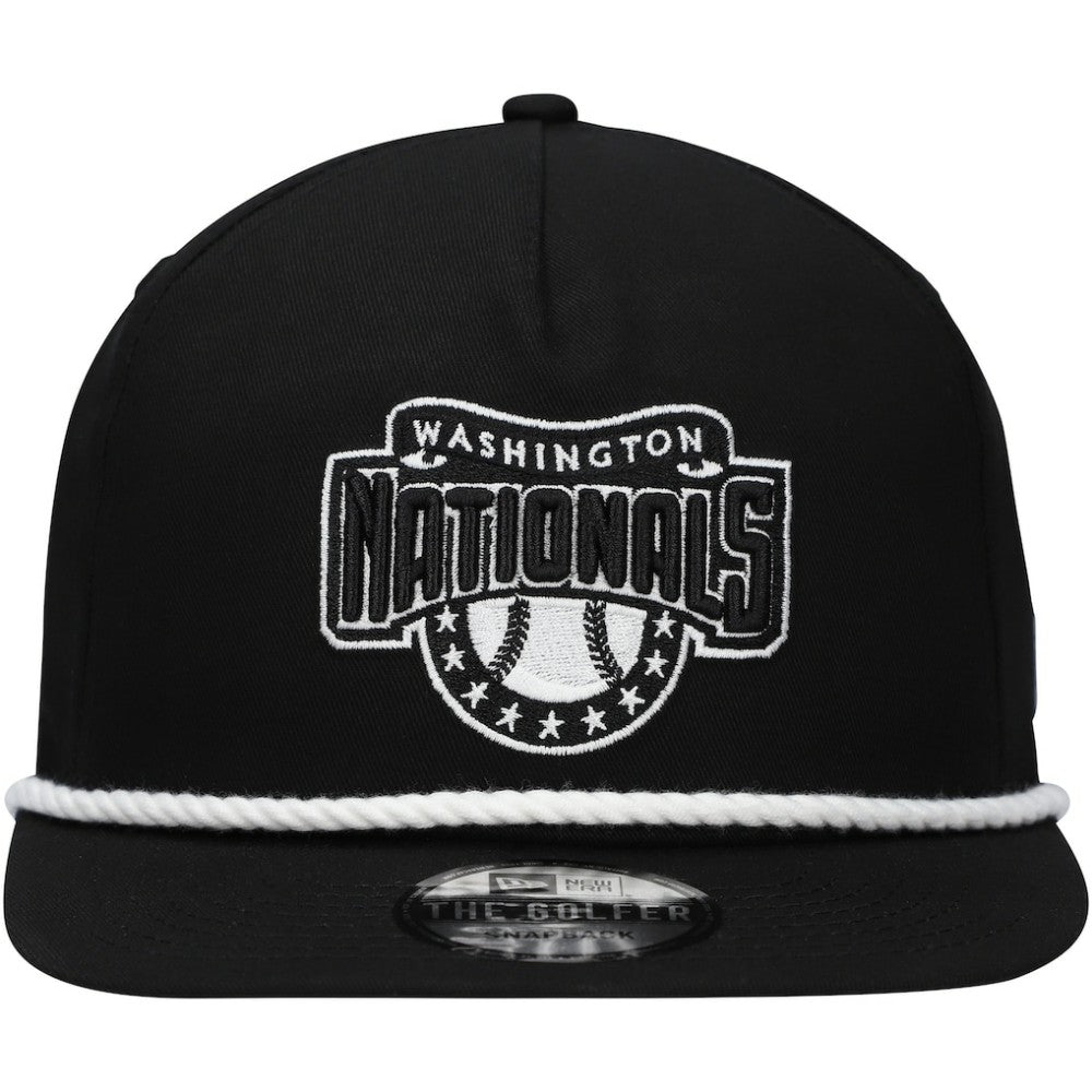 Washington Nationals New Era Golfer Snapback Hat Clearance