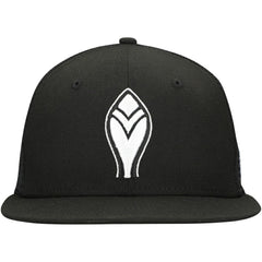 Atlanta Braves New Era 59FIFTY Trucker Fitted Hat Lifestyle