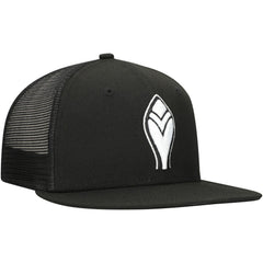 Atlanta Braves New Era 59FIFTY Trucker Fitted Hat Lifestyle