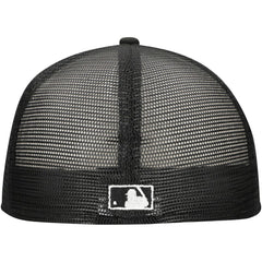 Atlanta Braves New Era 59FIFTY Trucker Fitted Hat Lifestyle