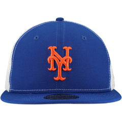 New York Mets New Era Team Color 59FIFTY Trucker Fitted Hat Clearance