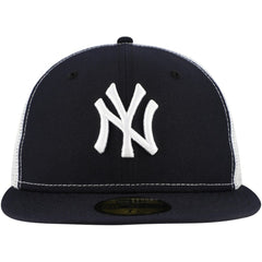 New York Yankees New Era Team Color 59FIFTY Trucker Fitted Hat Lifestyle