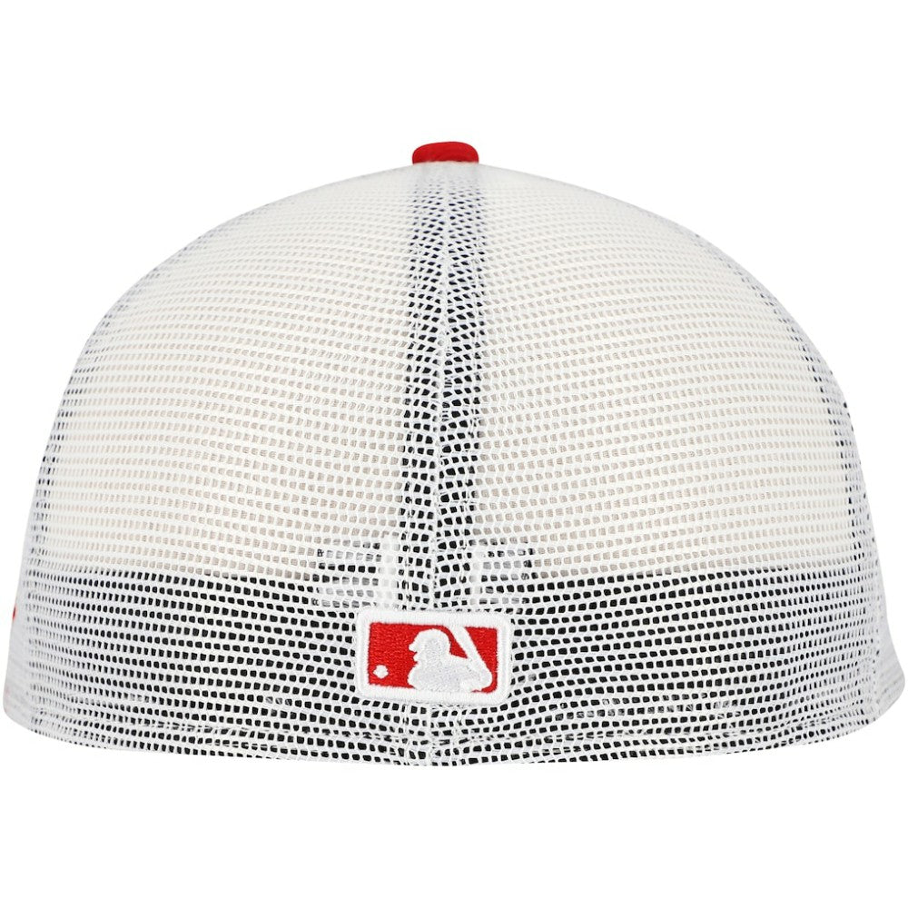 Philadelphia Phillies New Era Team Color 59FIFTY Trucker Fitted Hat On Sale