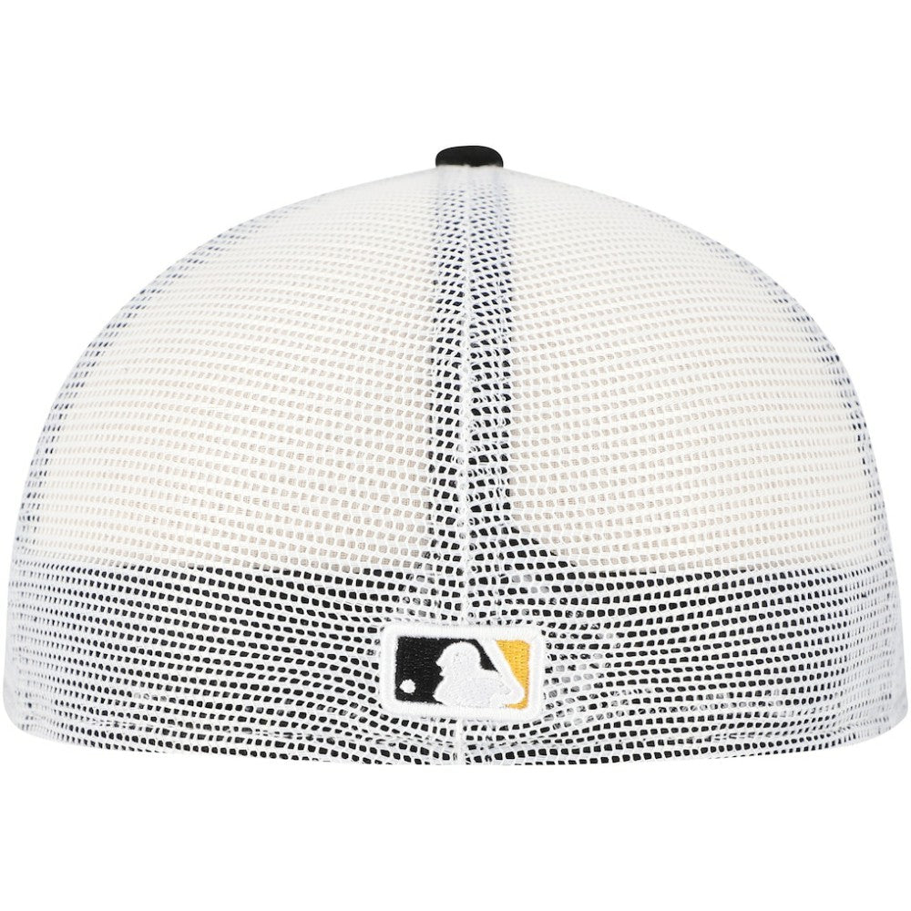 Pittsburgh Pirates New Era Team Color 59FIFTY Trucker Fitted Hat Clearance