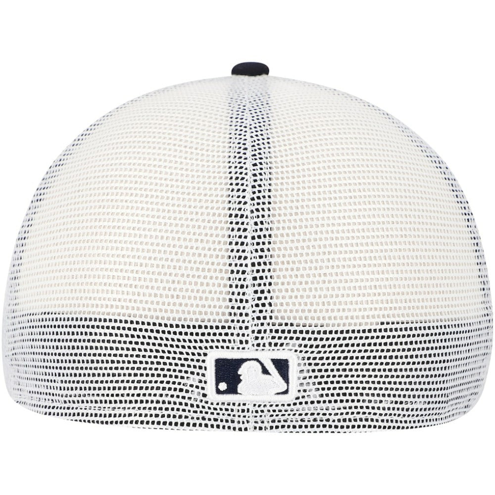 Detroit Tigers New Era Team Color 59FIFTY Trucker Fitted Hat Sale