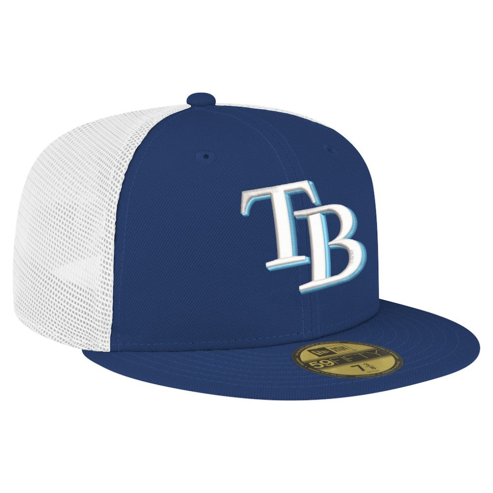 Tampa Bay Rays New Era Team Color 59FIFTY Trucker Fitted Hat Near Me