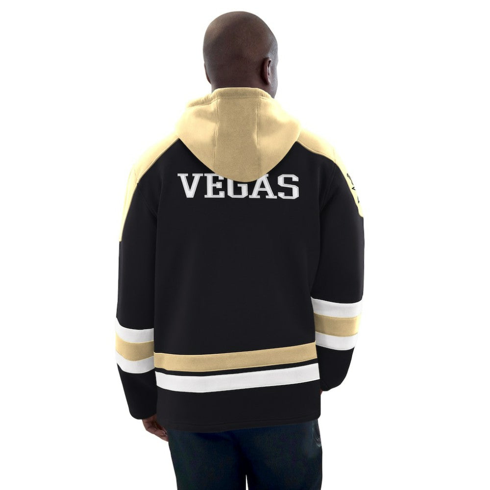 Vegas Golden Knights Starter Hockey Pullover Hoodie Black/Gold