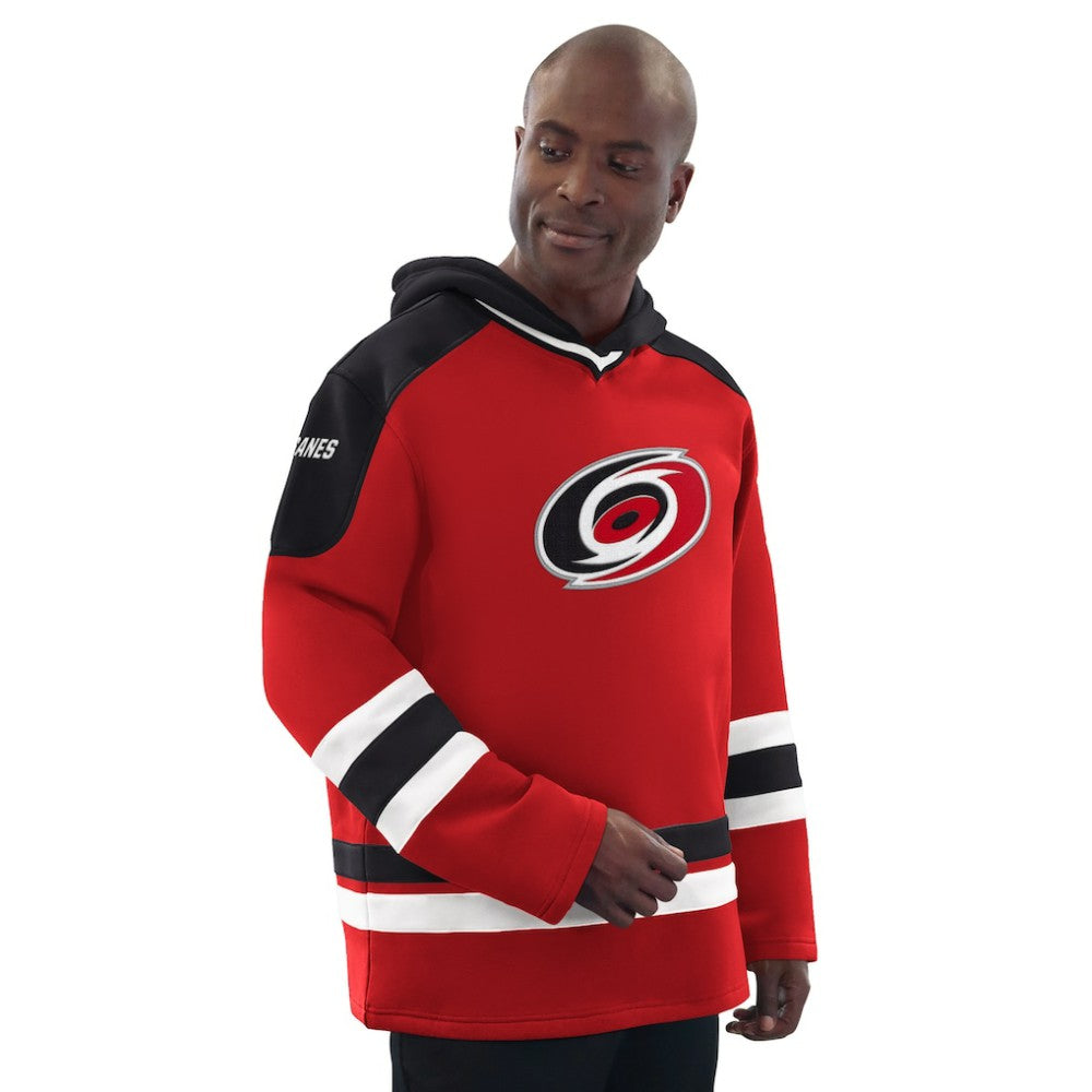 Carolina Hurricanes - Starter Hockey Pullover Hoodie Red/Black