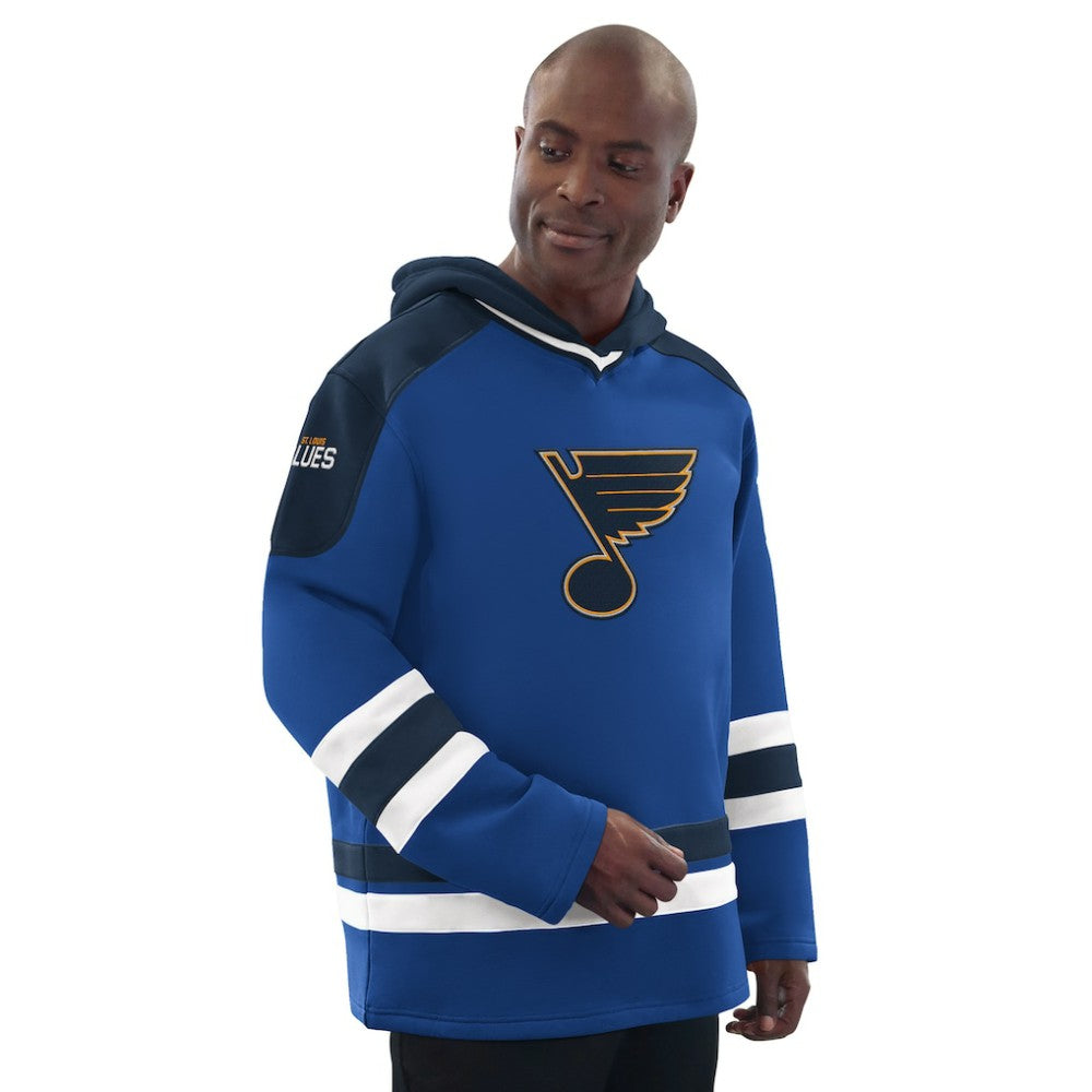 St. Louis Blues - Starter Hockey Pullover Hoodie Blue/Navy