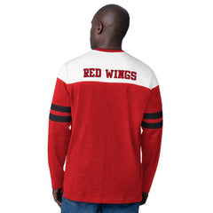 Detroit Red Wings - Starter Blitz Durene Long Sleeve T-Shirt Red