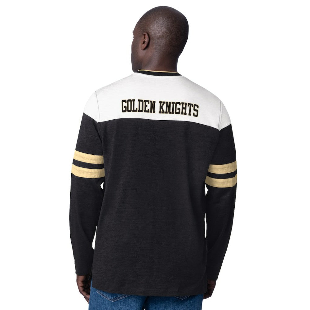 Vegas Golden Knights Starter Blitz Durene Long Sleeve T-Shirt Black