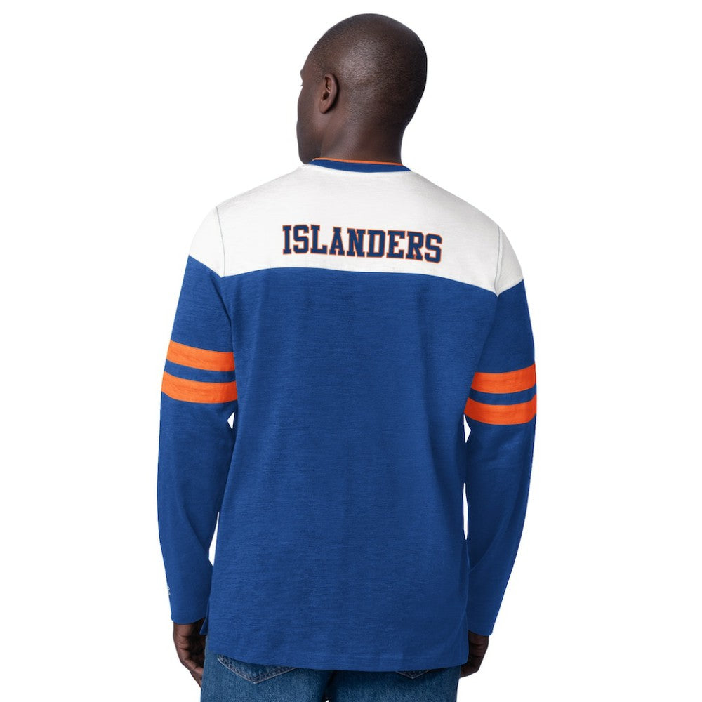 New York Islanders - Starter Blitz Durene Long Sleeve T-Shirt Royal