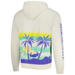 Seattle Kraken Margaritaville Island Dream Peached Pullover Hoodie Cream