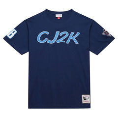 Chris Johnson Tennessee Titans Retired Player Nickname T-Shirt Navy - Mitchell & Ness