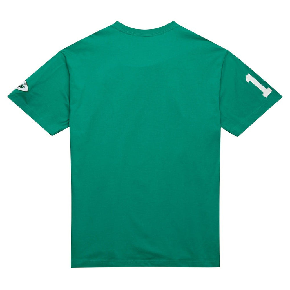 Joe Namath New York Jets Retired Player Nickname T-Shirt Kelly Green - Mitchell & Ness