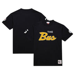 Jerome Bettis Pittsburgh Steelers Retired Player Nickname T-Shirt Black - Mitchell & Ness