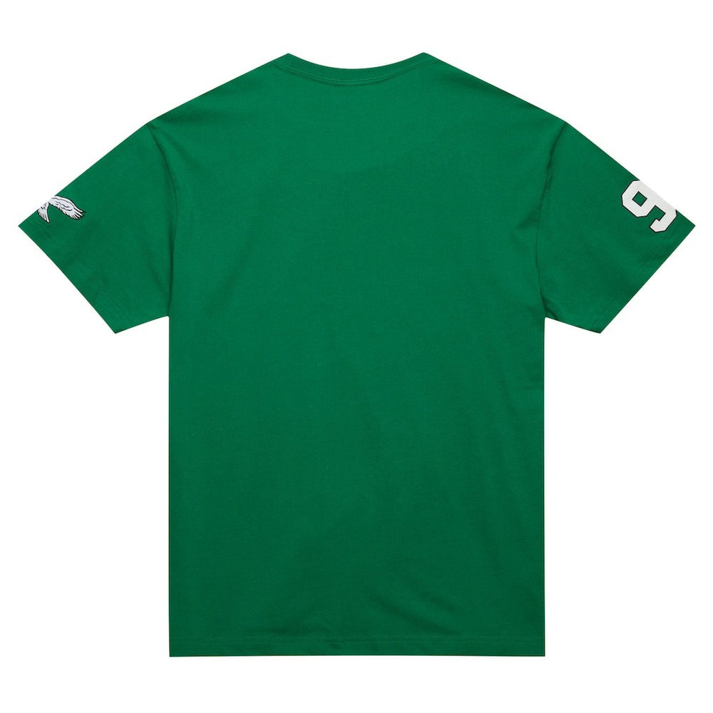 Reggie White Philadelphia Eagles Retired Player Nickname T-Shirt Kelly Green - Mitchell & Ness