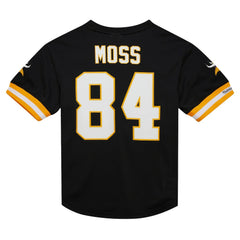 Randy Moss Minnesota Vikings Retired Player Name & Number Mesh Top Black - Mitchell & Ness