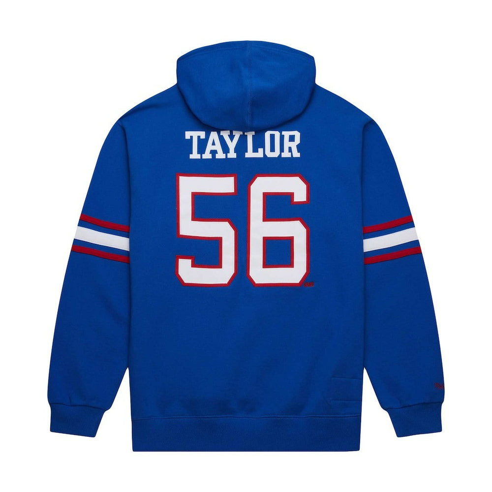Lawrence Taylor New York Giants Retired Player Name & Number Pullover Hoodie Royal - Mitchell & Ness