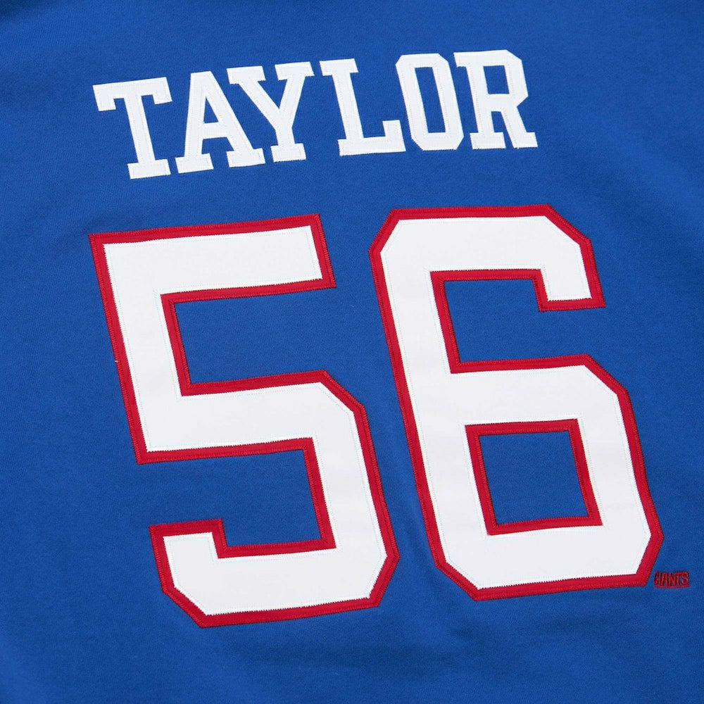Lawrence Taylor New York Giants Retired Player Name & Number Pullover Hoodie Royal - Mitchell & Ness