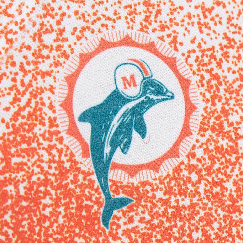 Dan Marino Miami Dolphins Burst Retired Player T-Shirt White - Mitchell & Ness