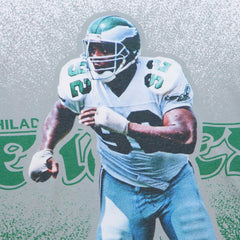 Reggie White Philadelphia Eagles Burst Retired Player T-Shirt Gray - Mitchell & Ness