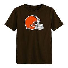 Cleveland Browns Preschool Primary Logo T-Shirt Brown - NFL