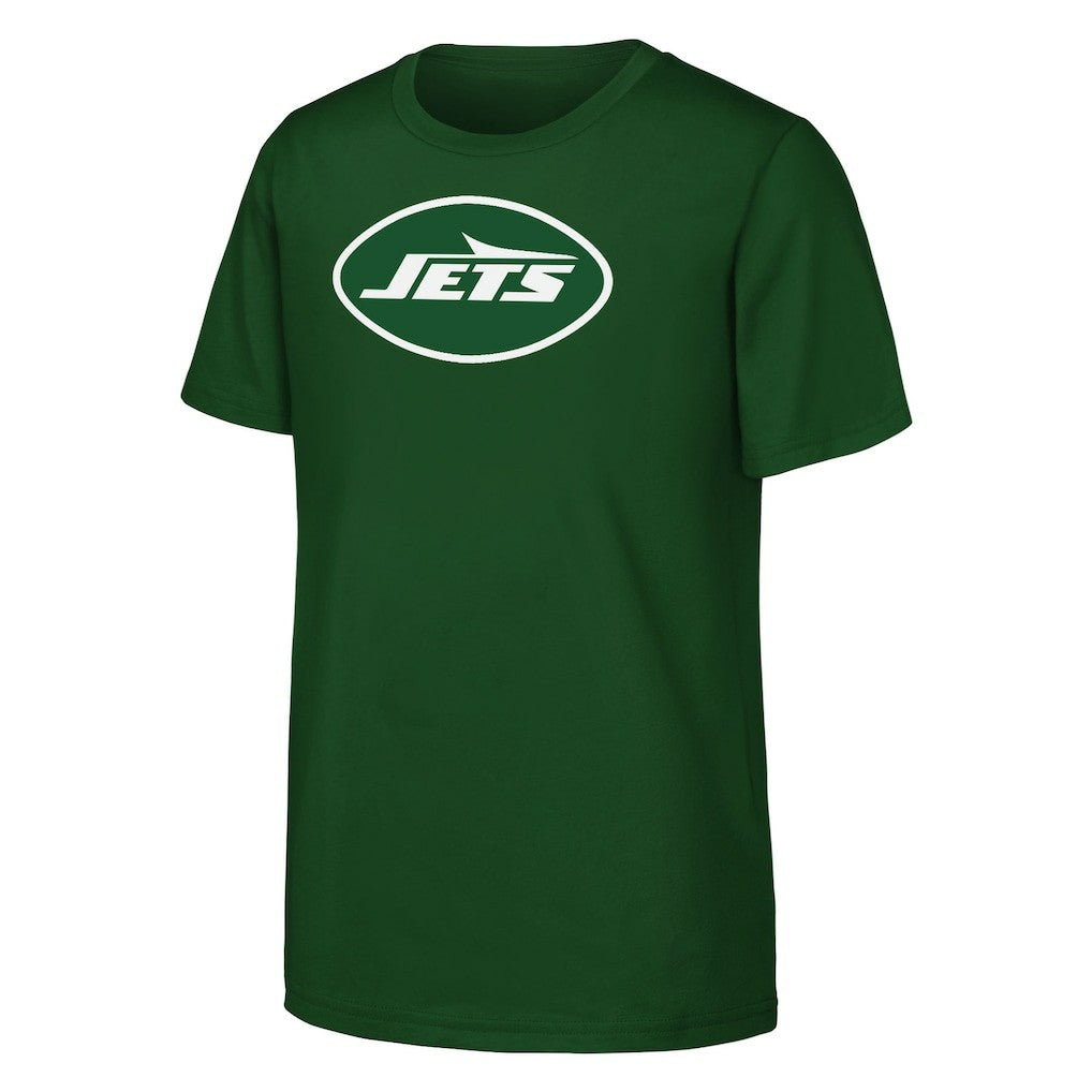 New York Jets Outerstuff Youth Primary Logo T-Shirt Green - NFL