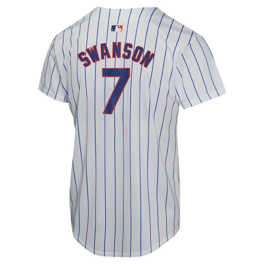 Dansby Swanson Chicago Cubs Nike Youth Home Game Player Jersey On Sale