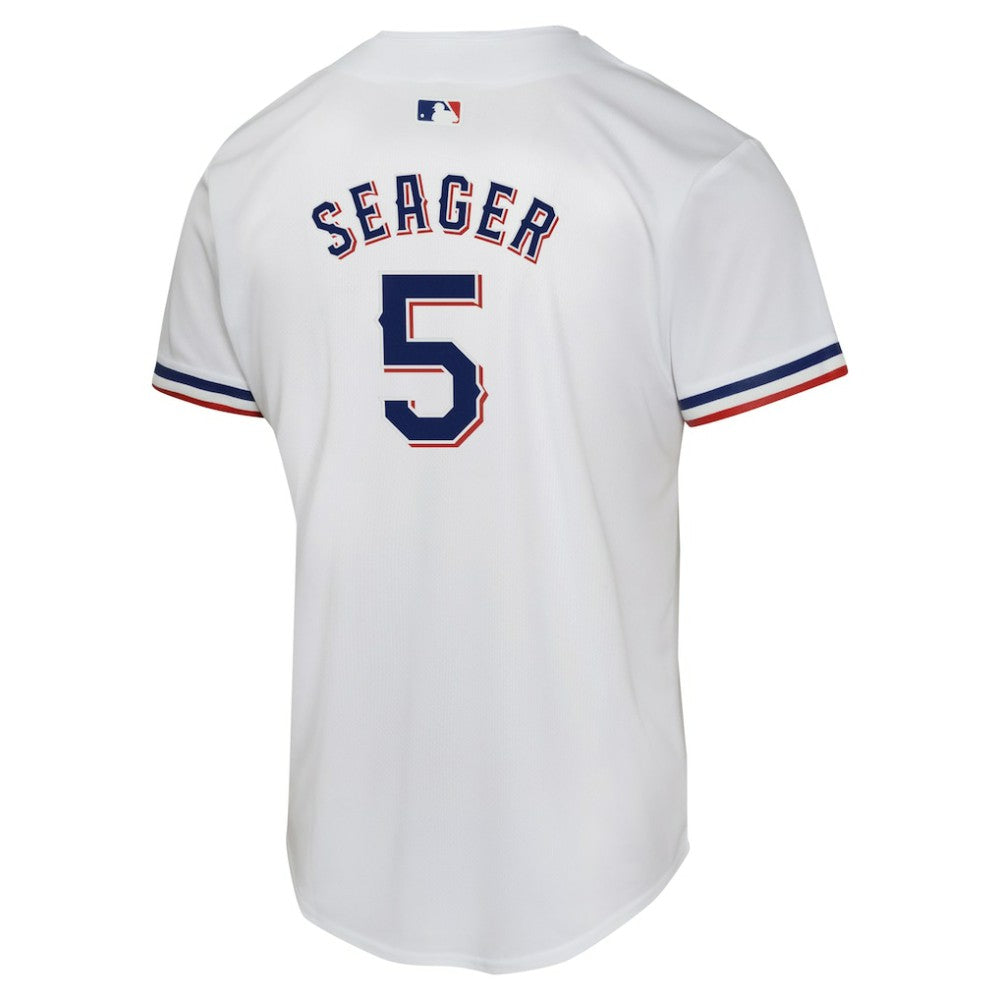 Corey Seager Texas Rangers Nike Youth Home Game Player Jersey Lifestyle