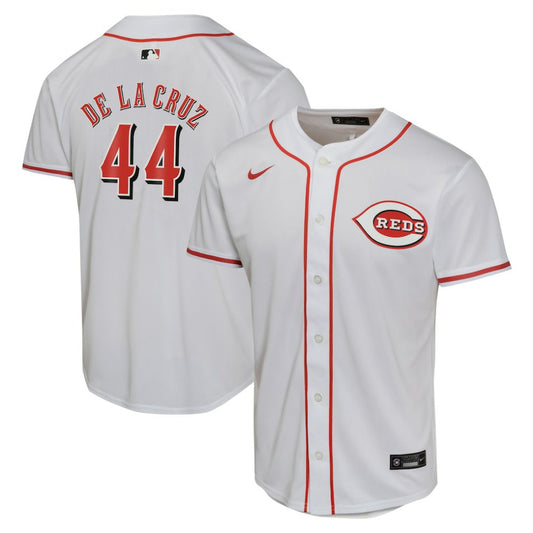 Elly De La Cruz Cincinnati Reds Nike Youth Home Game Player Jersey - White | MLB Jerseys
