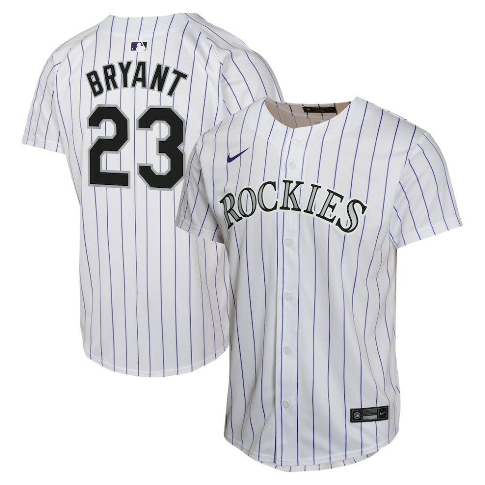 Kris Bryant Colorado Rockies Nike Youth Home Game Player Jersey - White | MLB Jerseys