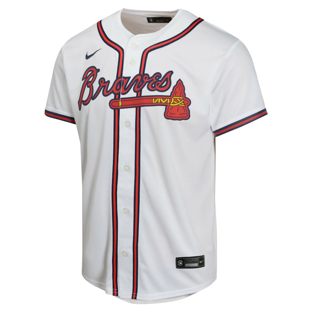 Ozzie Albies Atlanta Braves Nike Youth Home Game Player Jersey Sale