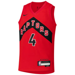 Nike - Scottie Barnes Toronto Raptors Youth Swingman Jersey - Icon Edition - Red