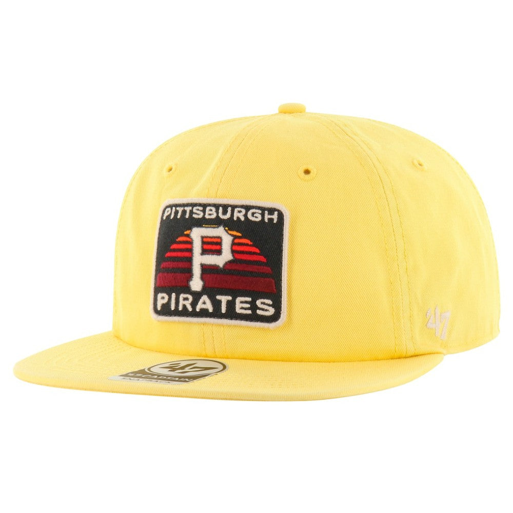 Pittsburgh Pirates '47 Cypress Captain Snapback Hat Clearance