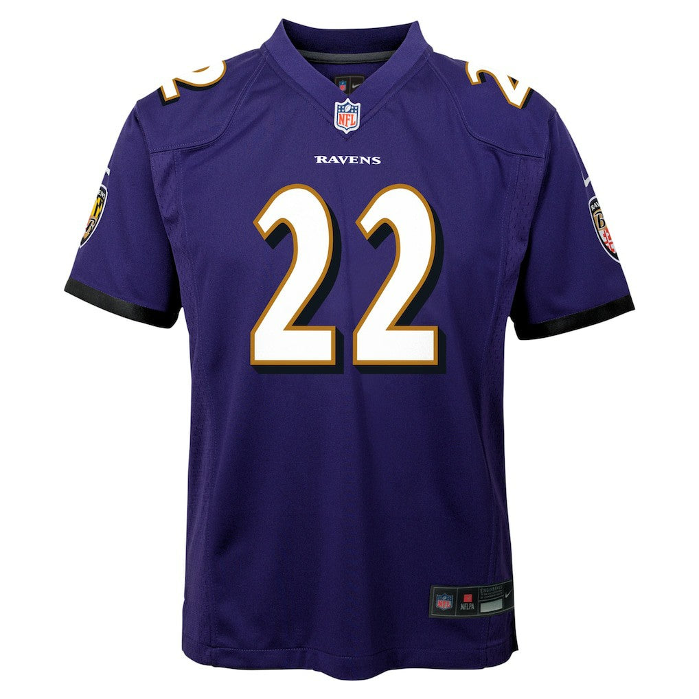Derrick Henry Baltimore Ravens Youth Game Jersey Purple - Nike