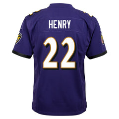 Derrick Henry Baltimore Ravens Youth Game Jersey Purple - Nike