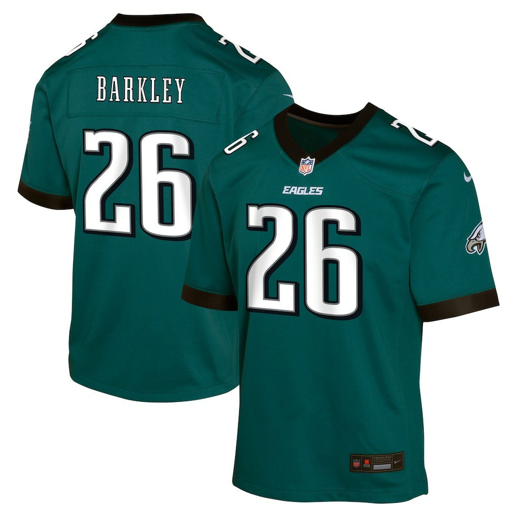 Saquon Barkley Philadelphia Eagles Youth Game Jersey Green - Nike