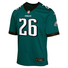 Saquon Barkley Philadelphia Eagles Youth Game Jersey Green - Nike