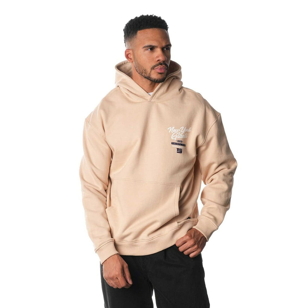 New York Giants The Wild Collective Unisex Fleece Pullover Hoodie Cream - NFL