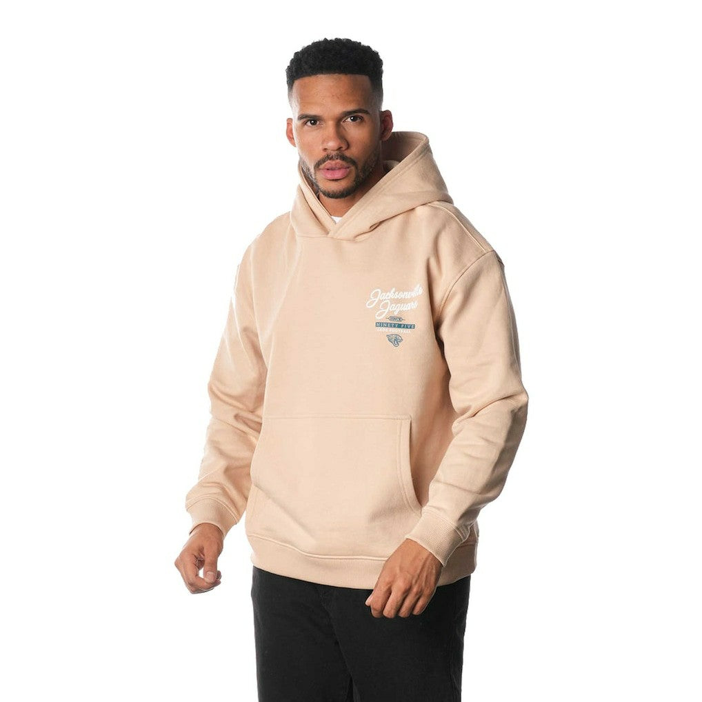 Jacksonville Jaguars The Wild Collective Unisex Fleece Pullover Hoodie Cream - NFL